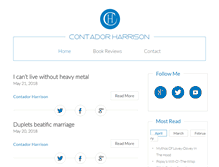 Tablet Screenshot of contadorharrison.com